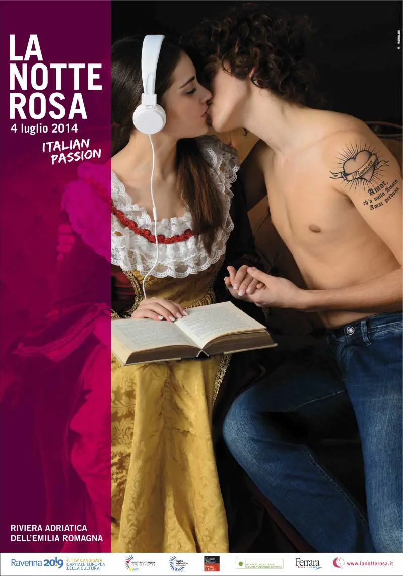 La passione italiana sarà l'anima della Notte Rosa
