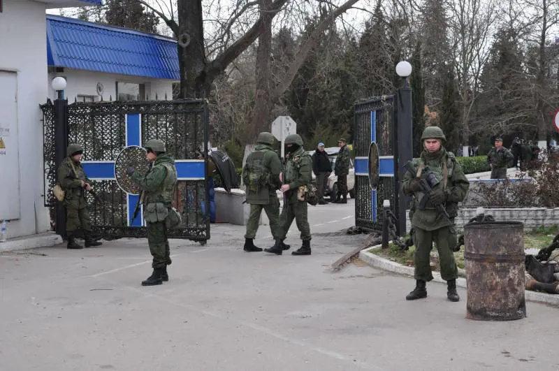 Quartier generale della Matina a Sebastopoli occupato dai russi