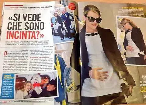 Il settimanale Oggi: "Pascale incinta?" Il Cav smentisce