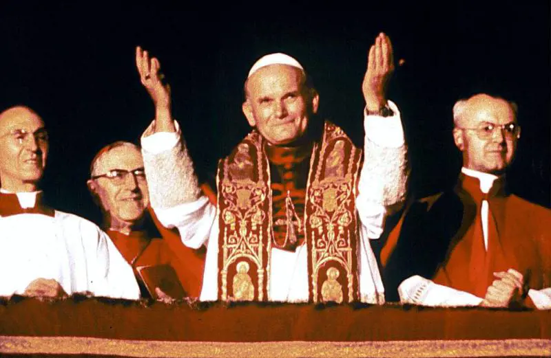 Al momento dell'elezione, nell'ottobre 1978
