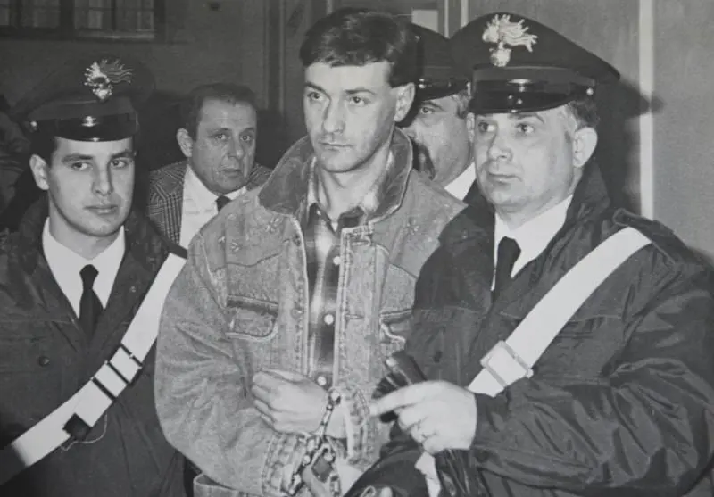 Filippo De Cristofaro all'epoca del delitto del catamarano