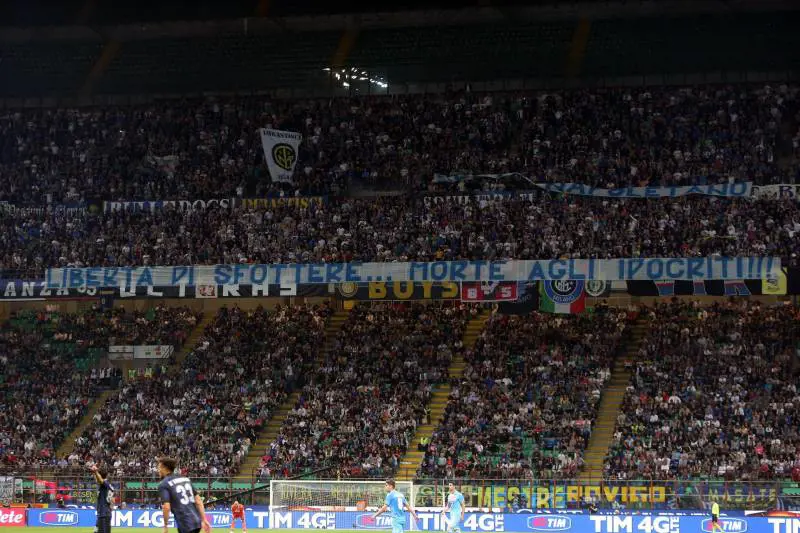 Un'immagine della curva interista