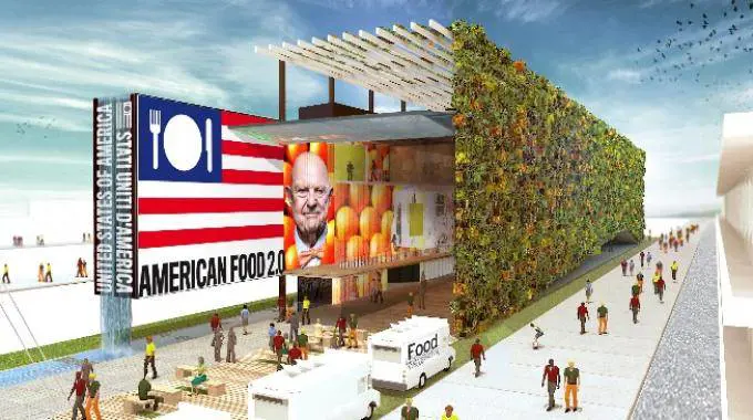 Il padiglione Usa