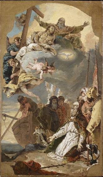Tiepolo (Trinità e martirio di san Giovanni Nepomuceno) 1735 circa - ACBG
