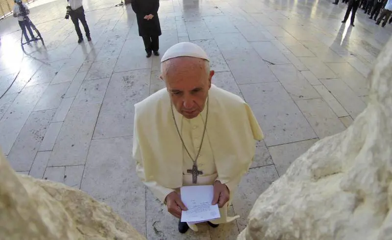 In cassaforte il suo biglietto sul Muro
