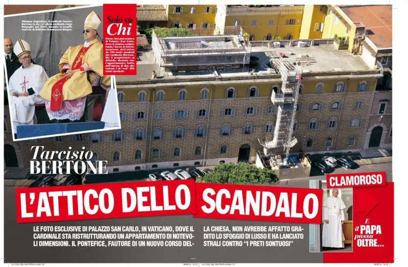Ecco il super attico del cardinal Bertone