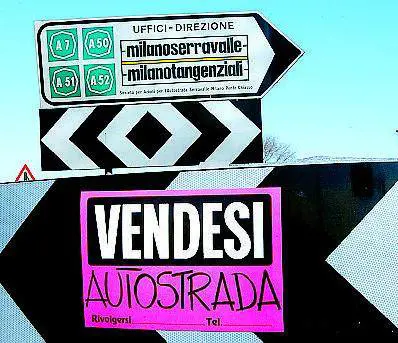 Ora Serravalle  vuol mettere  all'asta il 43 % di Pedemontana