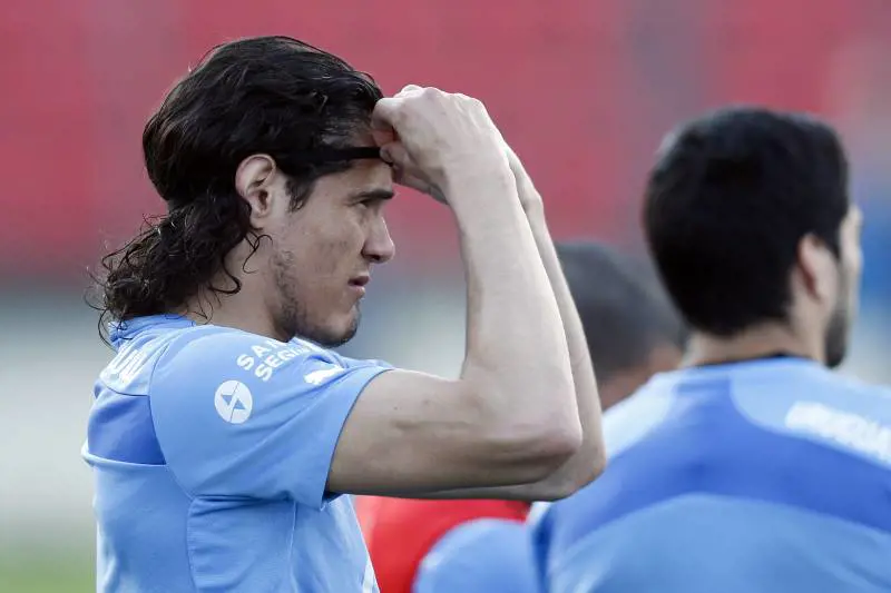 Edinson Cavani, stella dell'Uruguay