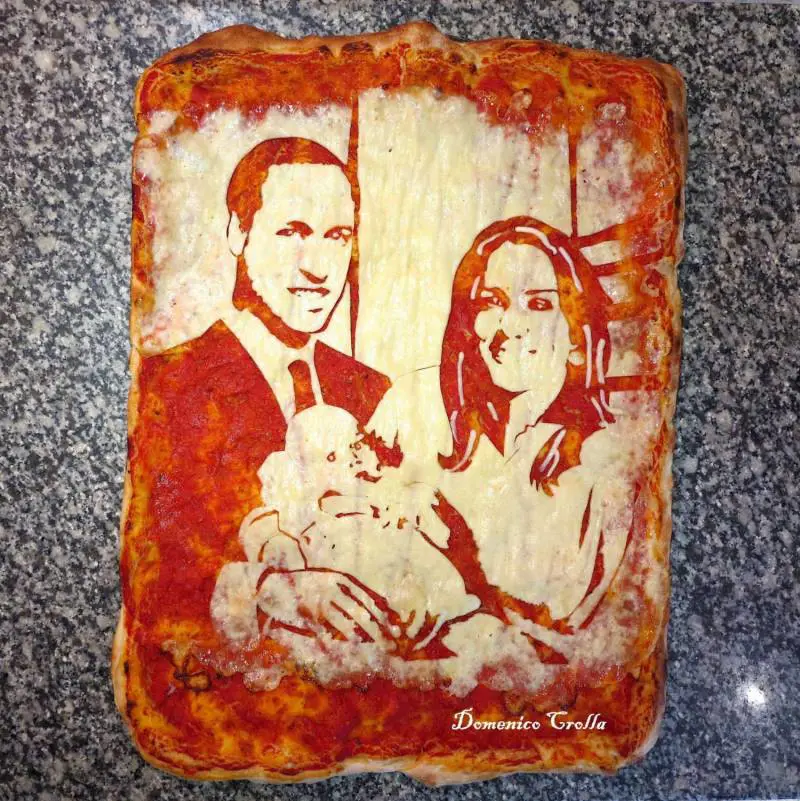 Il ritratto di Kate, William e George