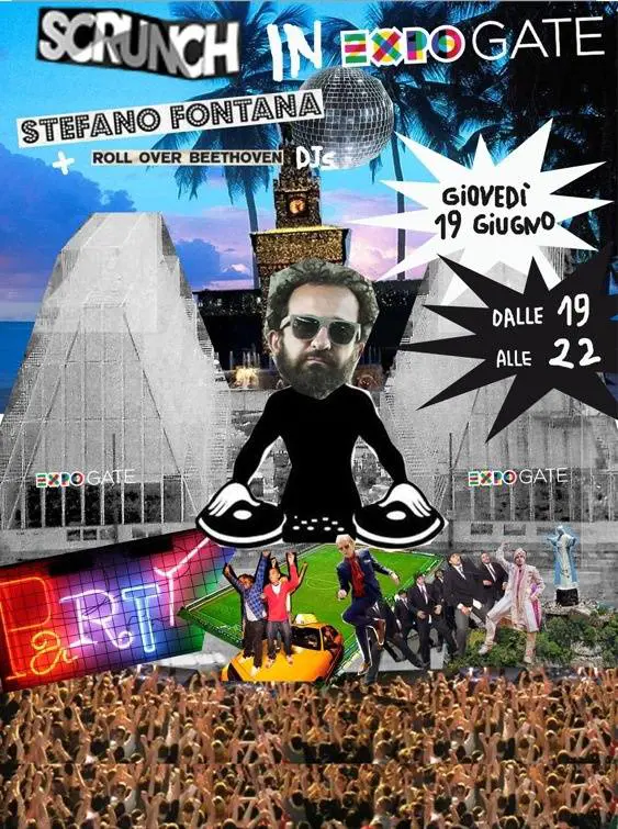 Scrunch, a Expo Gate serate in musica con i dj