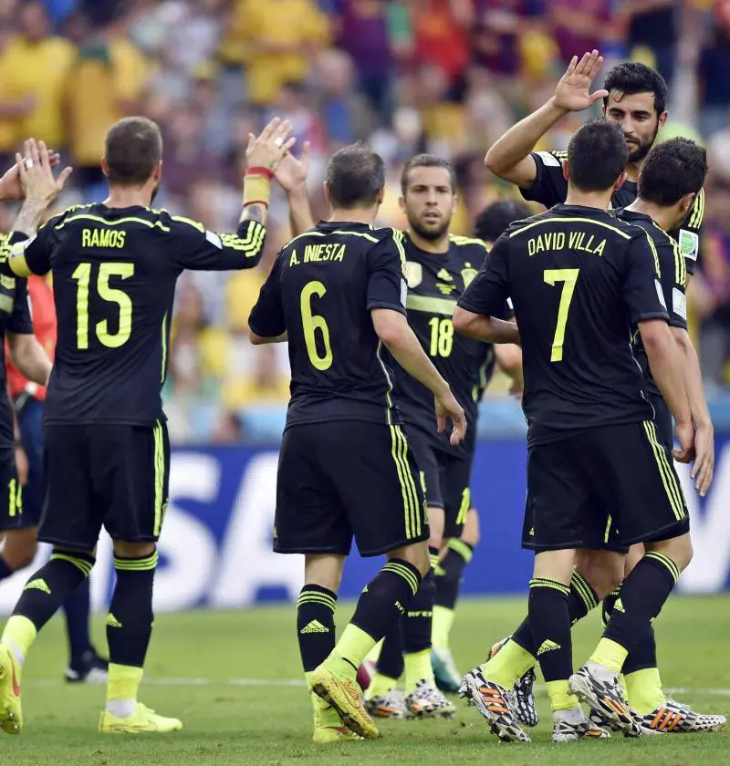 Villa, tacco pieno di baci. L'addio in maglia nera della Spagna campione