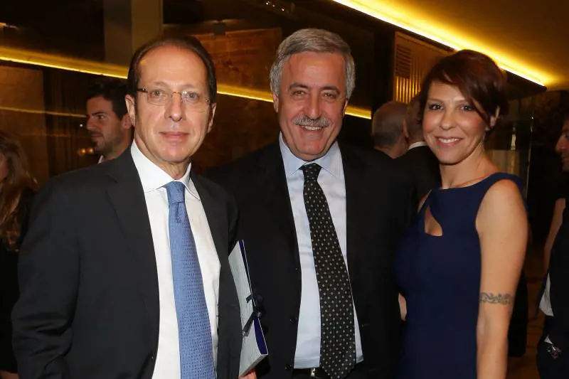 Paolo Berlusconi, Guido Podestà e Luna Berlusconi