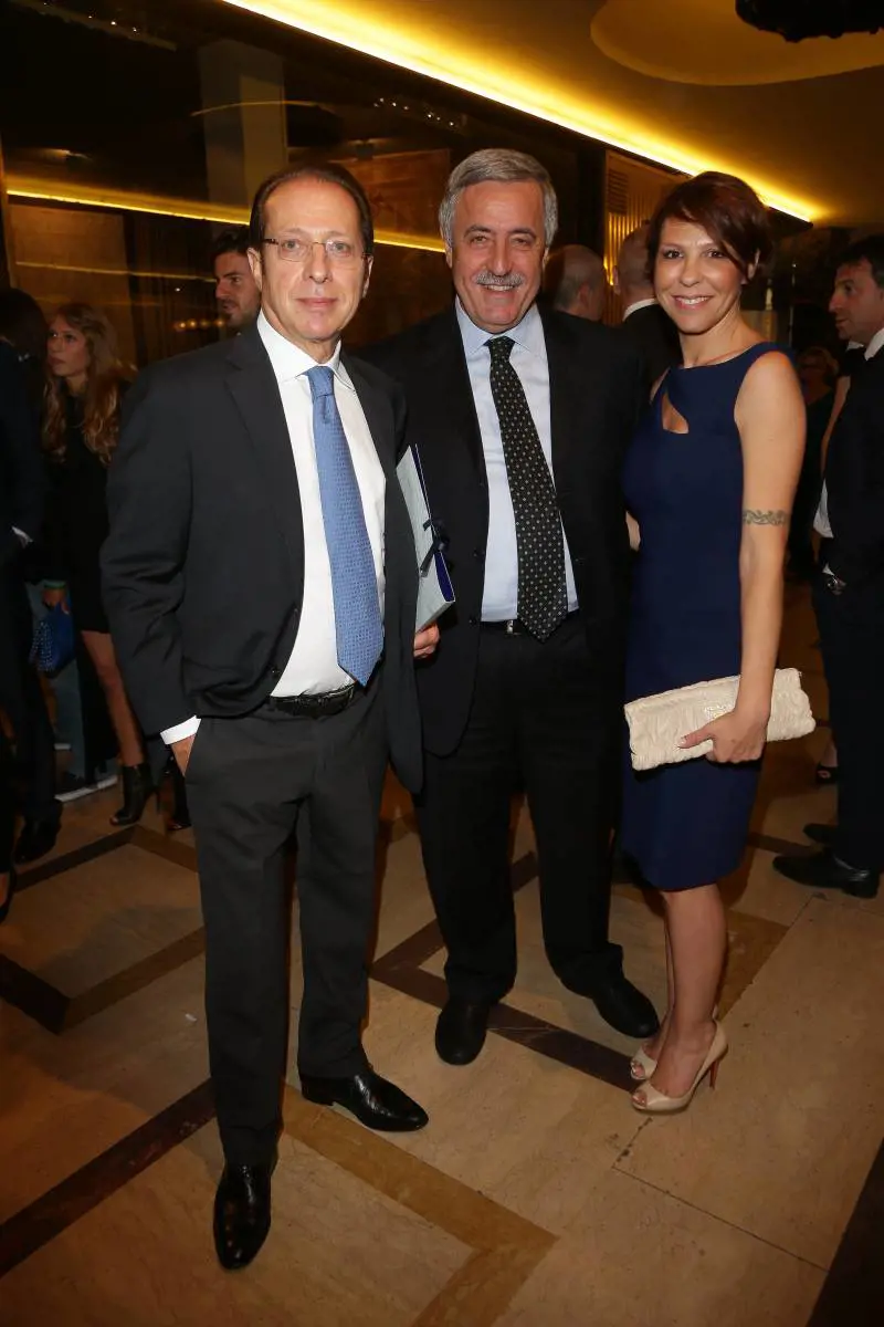 Paolo Berlusconi, Guido Podestà e Luna Berlusconi