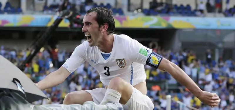 Diego Godin, difensore centrale dell'Atletico Madrid e dell'Uruguay