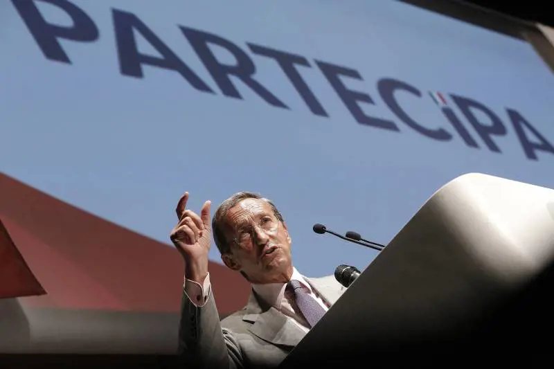 Gianfranco Fini alla convention ''Partecipa''