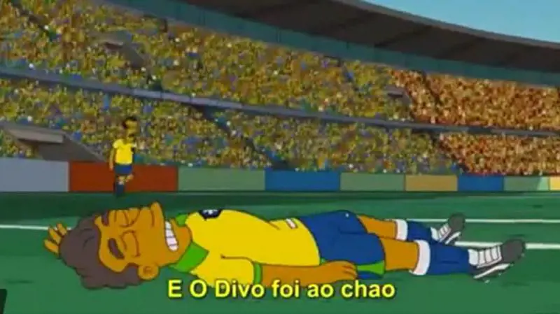 Un'immagine dell'episodio profetico dei Simpson