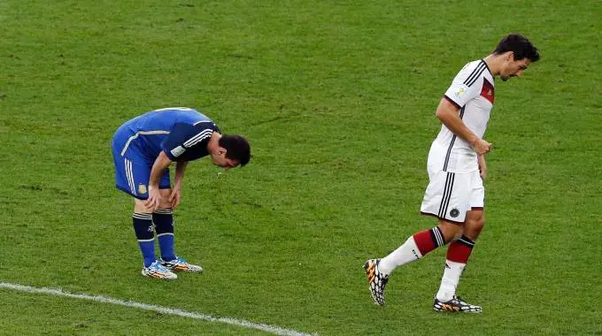 Messi ancora colto da vomito nella Finale