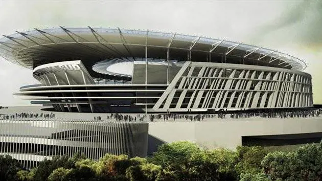 Un progettodi come potrebbe essere il nuovo stadio giallorosso