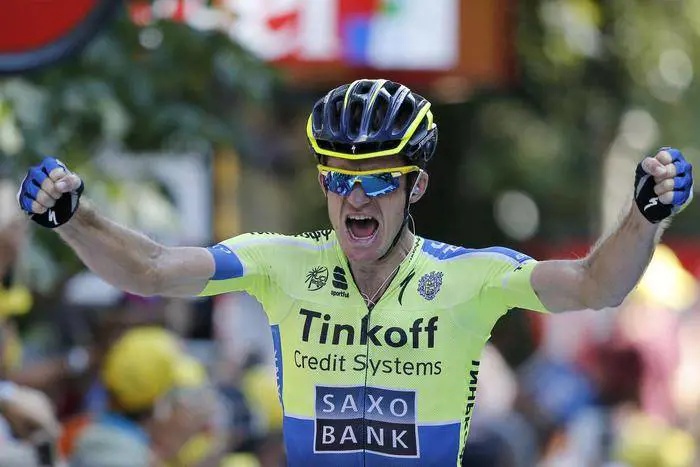 Michael Rogers vincitore della 16/a tappa del Tour de France