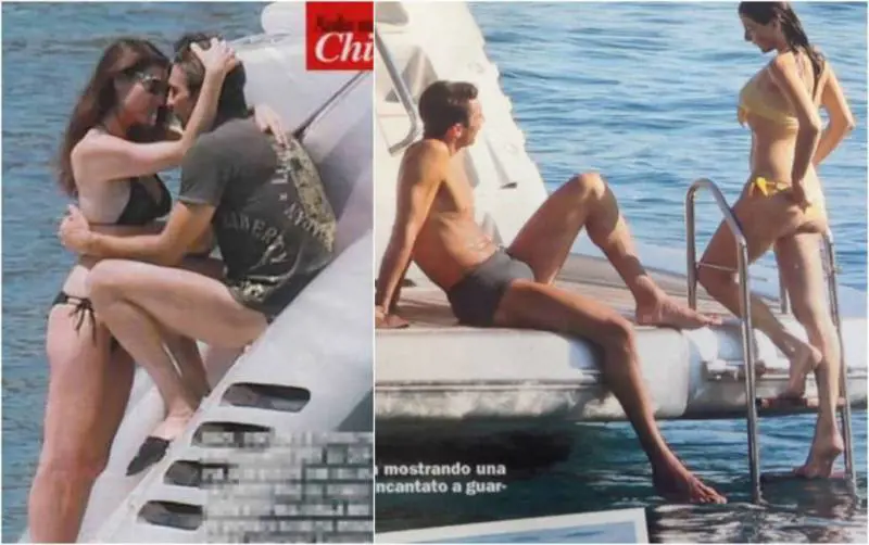 D'Amico e Buffon paparazzati in Grecia