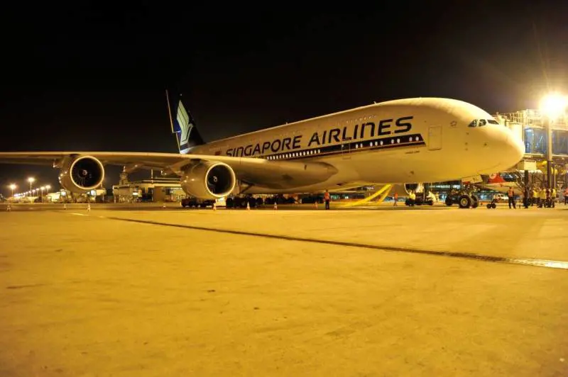 Malpensa, atterra il gigante dei cieli
