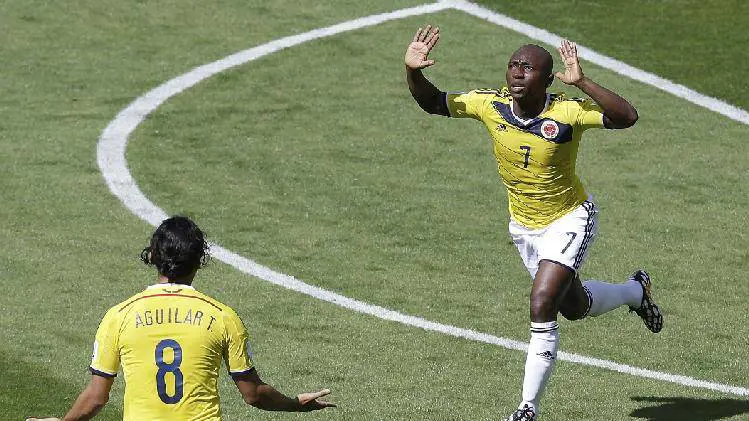 Il Colmbiano Armero nuovo arrivo a Milanello