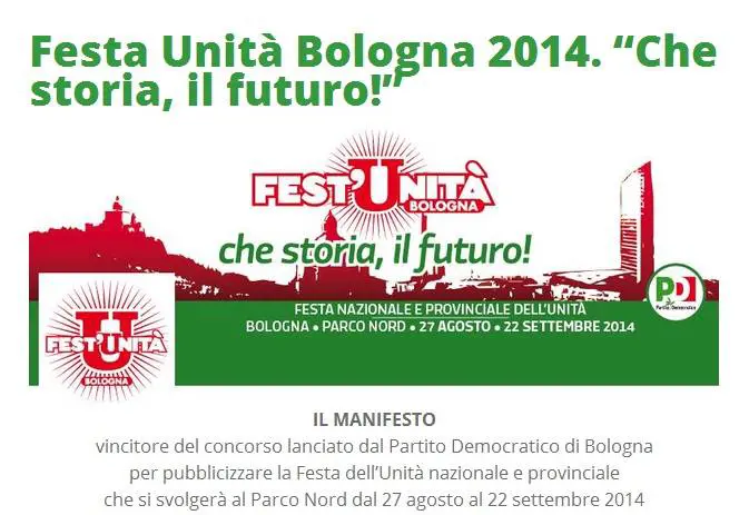 La Festa dell'Unità batte cassa: chiesti più soldi agli sponsor