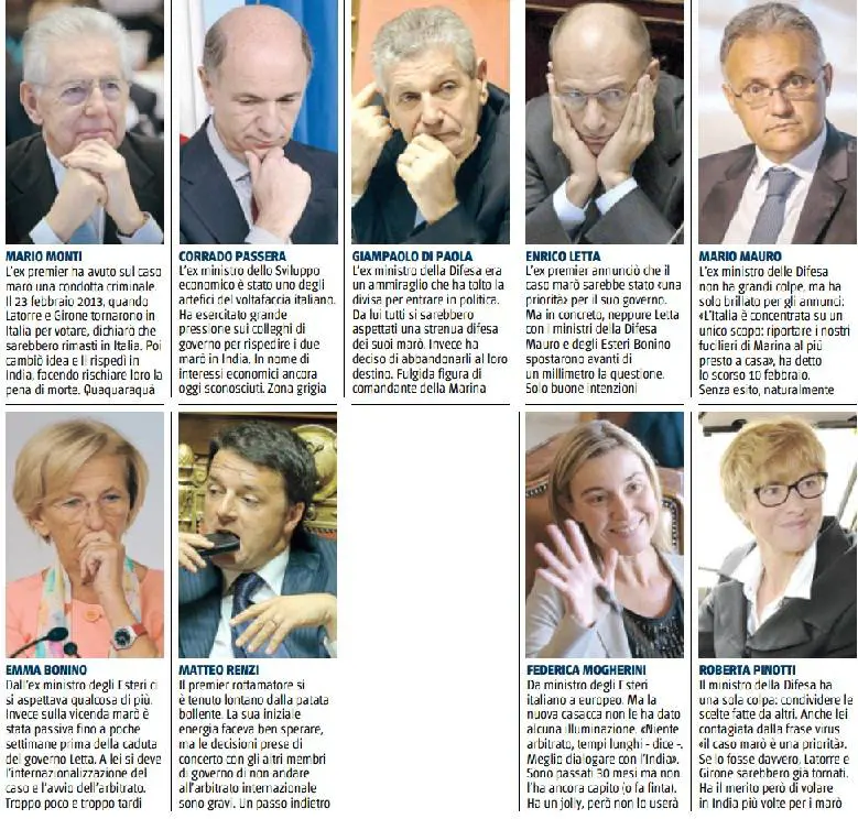 Ecco i complici italiani dei carcerieri dei marò