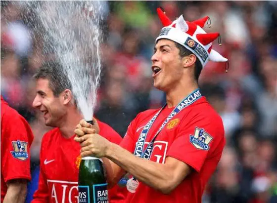 Per Ronaldo in Premier 196 presenze e 84 reti