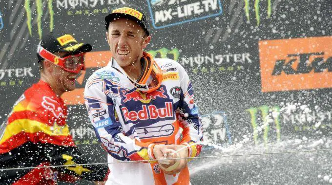 E per Cairoli sono 8 E' lui il più vincente di sempre in Motocross