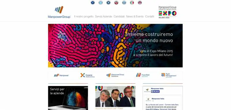 Expo e lavoro: candidature on line con Manpower