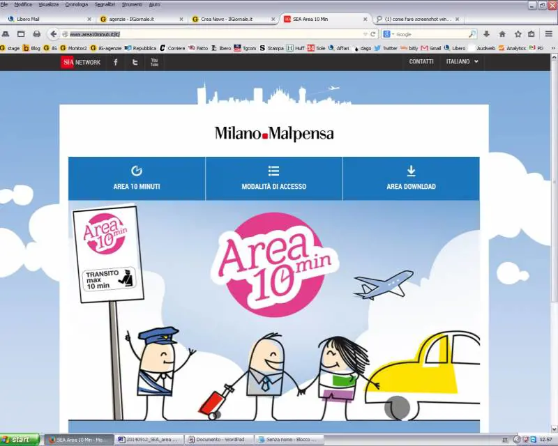 Malpensa, al via l'area di sosta gratuita per dieci minuti