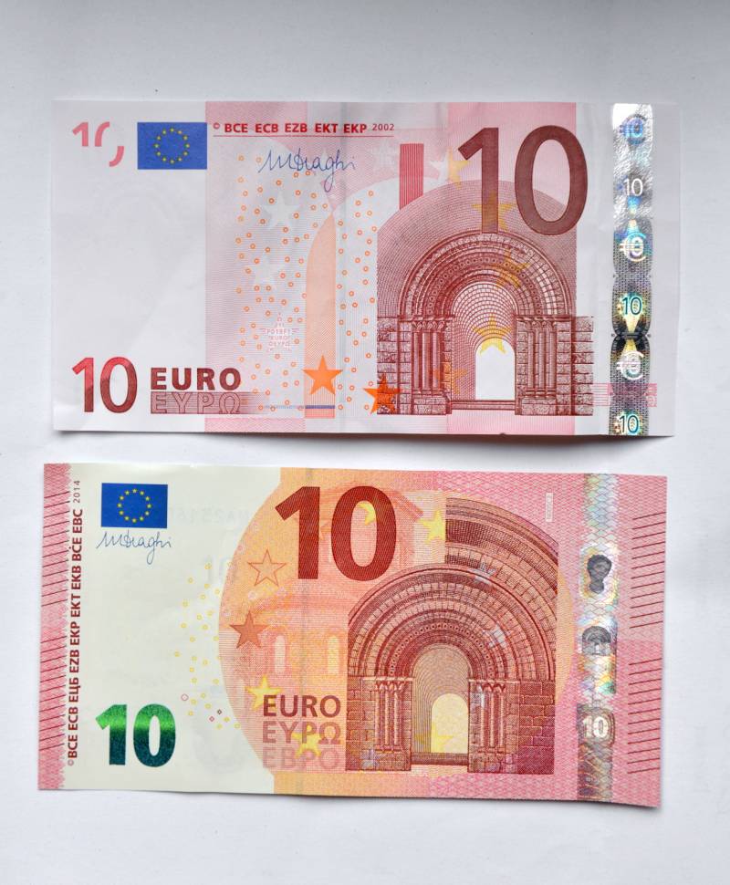 FOTO: I nuovi 10 euro arrivano domani 