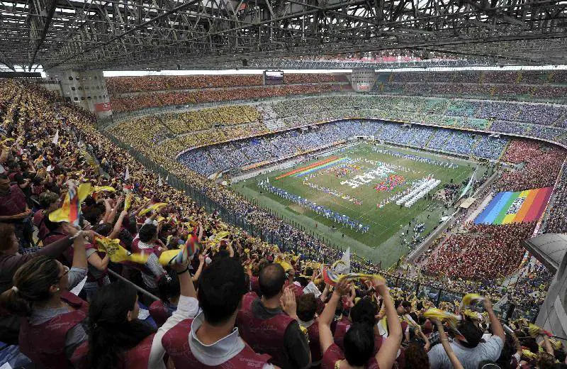 Una suggestiva immagine di San Siro