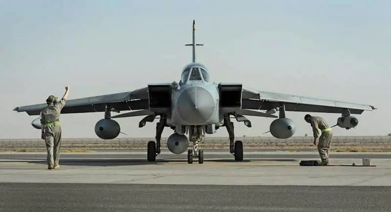 Un Tornado GR4 della Royal Air Force britannica / archivio