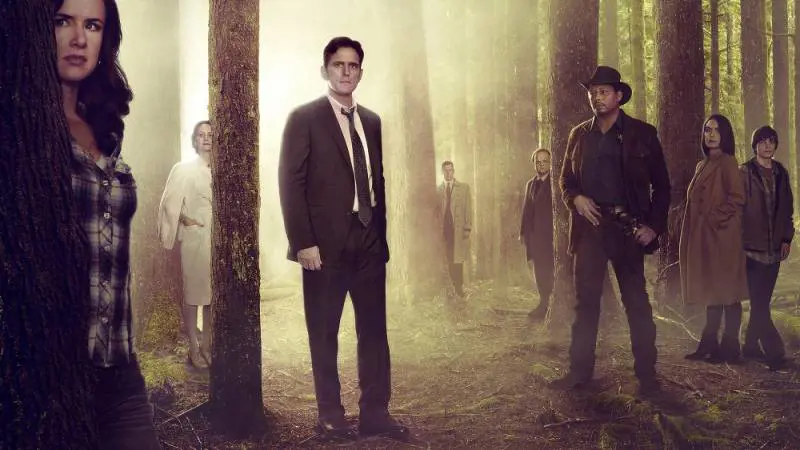 Ua scena di "Wayward Pines"