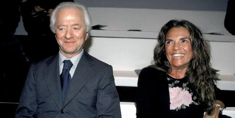 Leonardo Del Vecchio e la moglie Nicoletta Zampillo