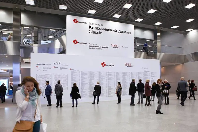 Arredo-casa, 40mila visitatori ai Saloni WorldWide Moscow