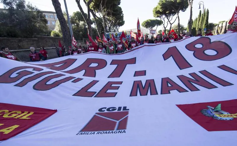Dall'articolo 18 al Jobs Act il cambiamento è avversato dalla Cgil