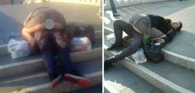 Sesso sul ponte degli Scalzi a Venezia - tratto da La Nuova Venezia