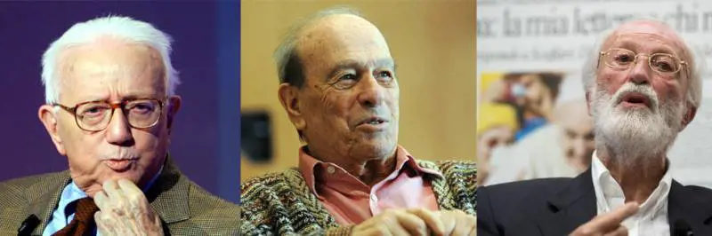 Biagi, Bocca e Scalfari