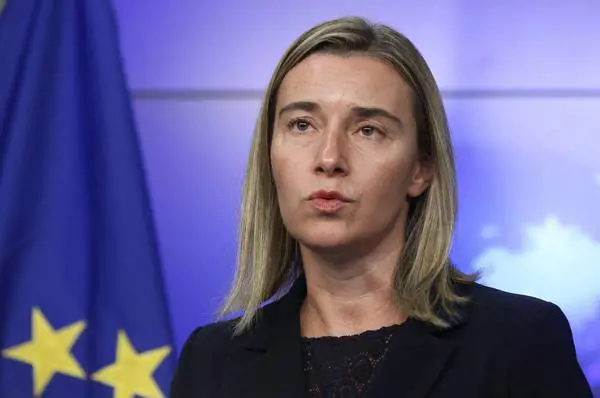 L'alto rappresentante per la politica estera Ue Federica Mogherini