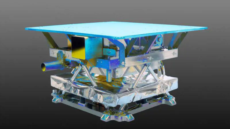 Lo spettrometro per rilevare le caratteristiche termiche della cometa