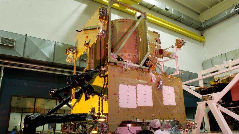 La fase d'integrazione della sonda Rosetta