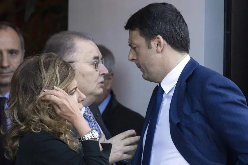 Marcegaglia, Squinzi e Renzi