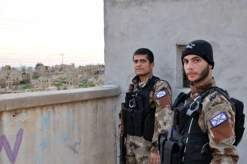 Milziani cristiani di vedetta ad Al Qosh in Kurdistan