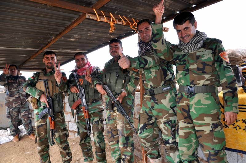 Peshmerga sul fronte nord 