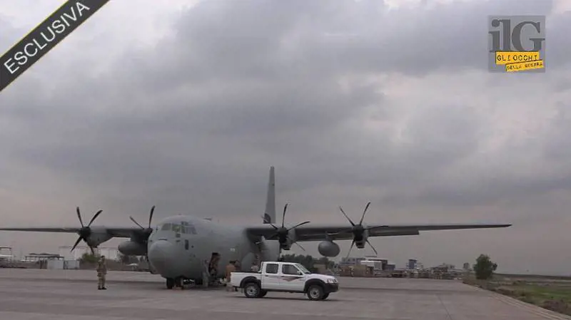 I militari italiani sbarcano a Erbil