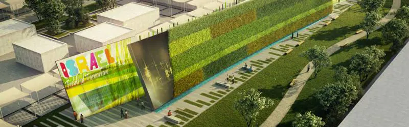 Israele a Expo Gate fra tecnologia agricola e intrattenimento