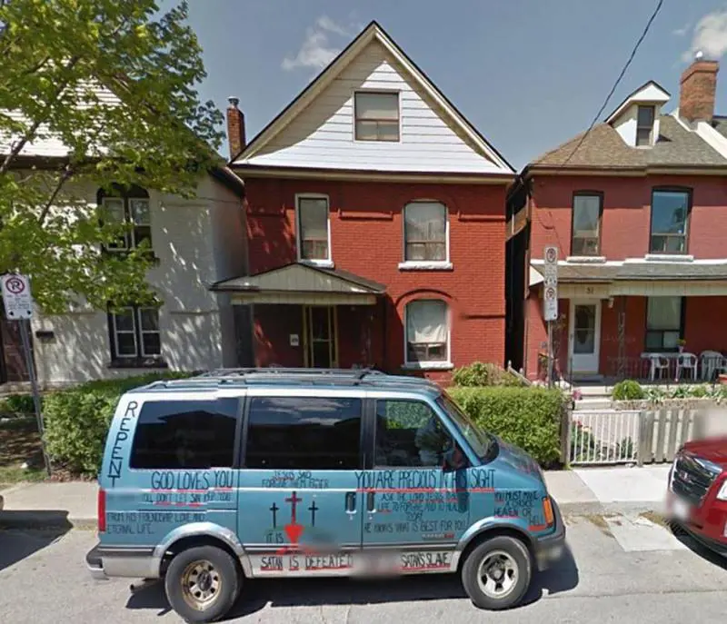 La vettura della famiglia Wald